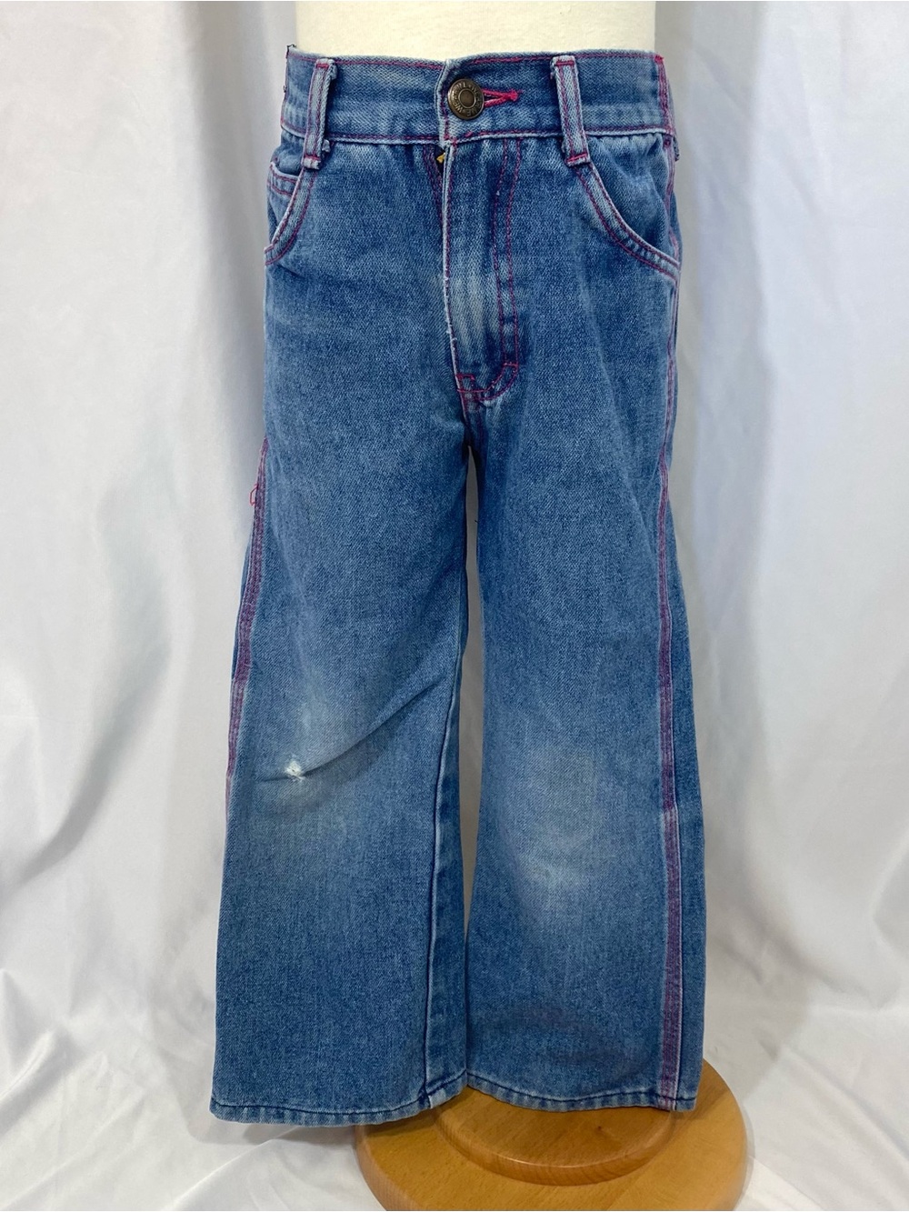 Girl’s Vintage 70’s Wear Me Embroidered Jeans Size 5 Back to School